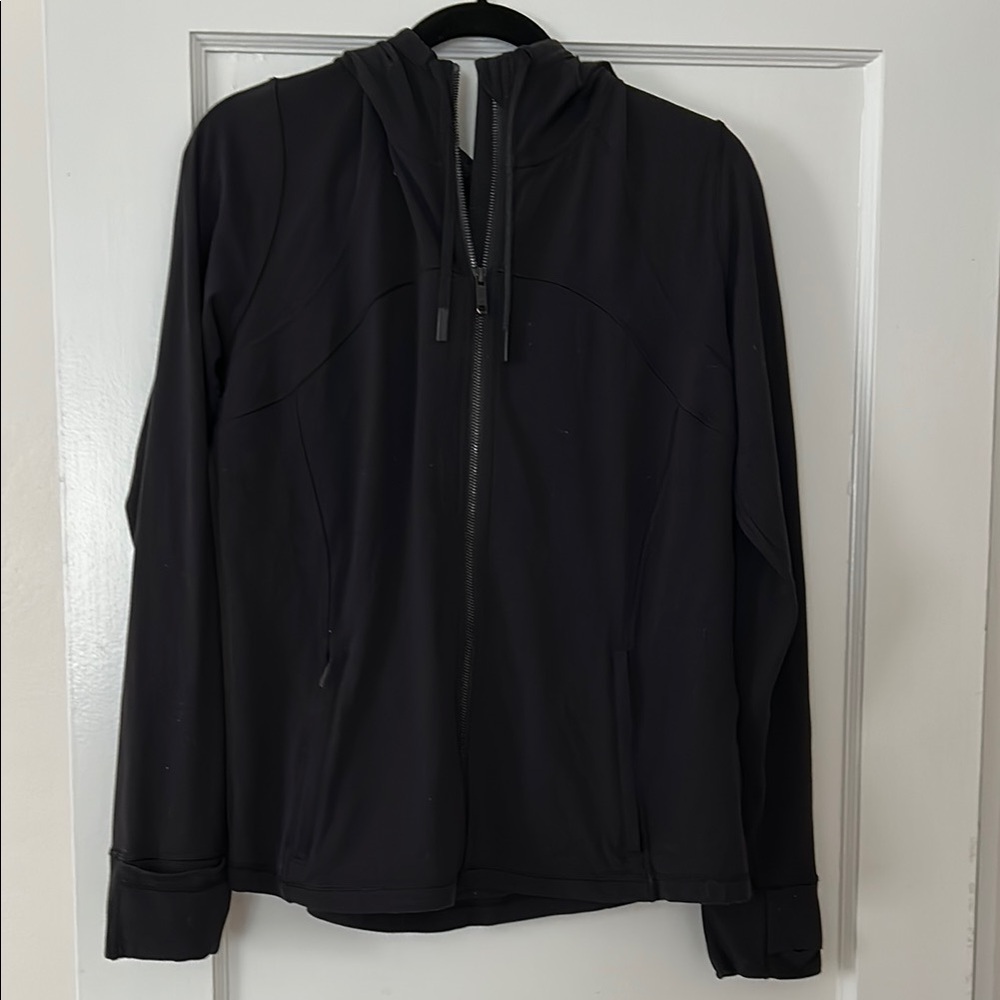 lululemon Align Black Hooded Zip-Up Jacket